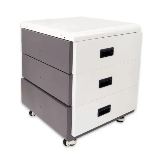 Rv solar battery cabinet installation