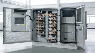 Opening a communication base station inverter and connecting it