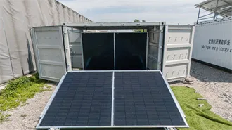 Solar+Diesel Mobile Solar Generator