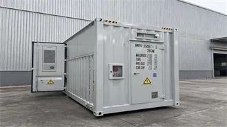 GABORONE PHOTOVOLTAIC FOLDING CONTAINER