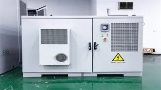 Outdoor safe charging power storage position factory operation