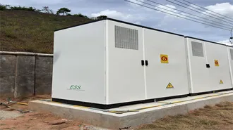 Solar-powered communication cabinet inverter grid-connected