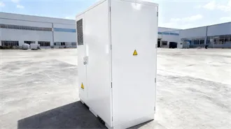 Does solar outdoor power cabinet consume electricity